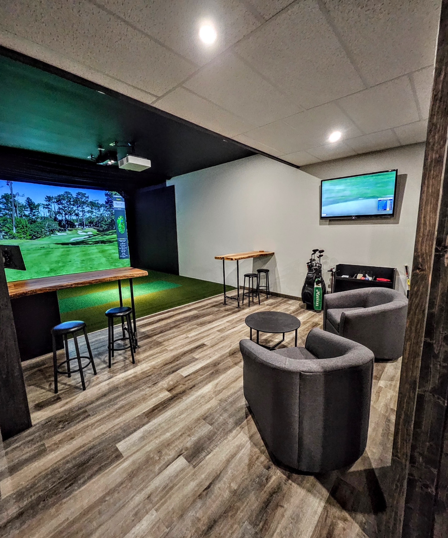 Spacious Practice Area